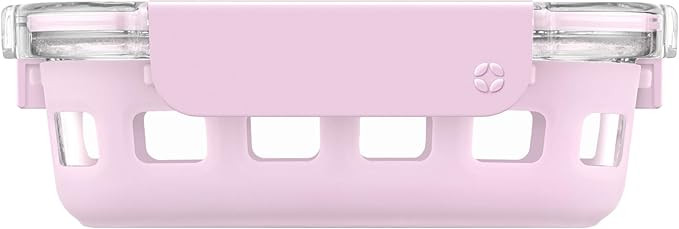 Ello Duraglass Meal Prep Container- Glass Food Storage Container with Silicone Sleeve and Airtigh... | Amazon (US)