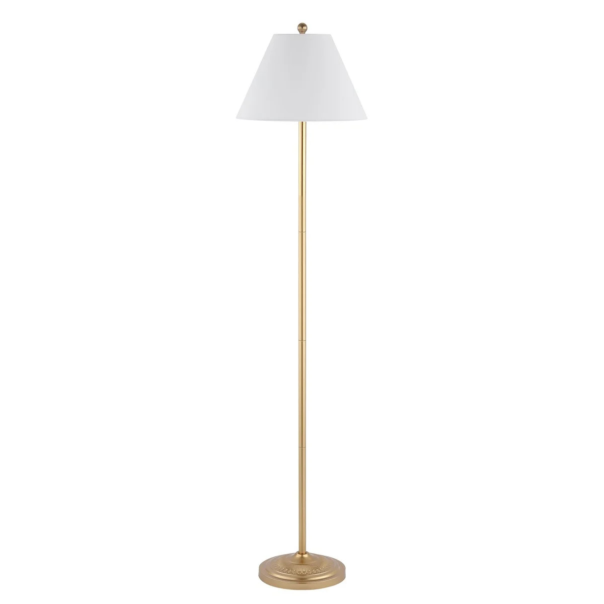 SAFAVIEH Hallie 68 in. Classic Contemporary Floor Lamp, Gold | Walmart (US)
