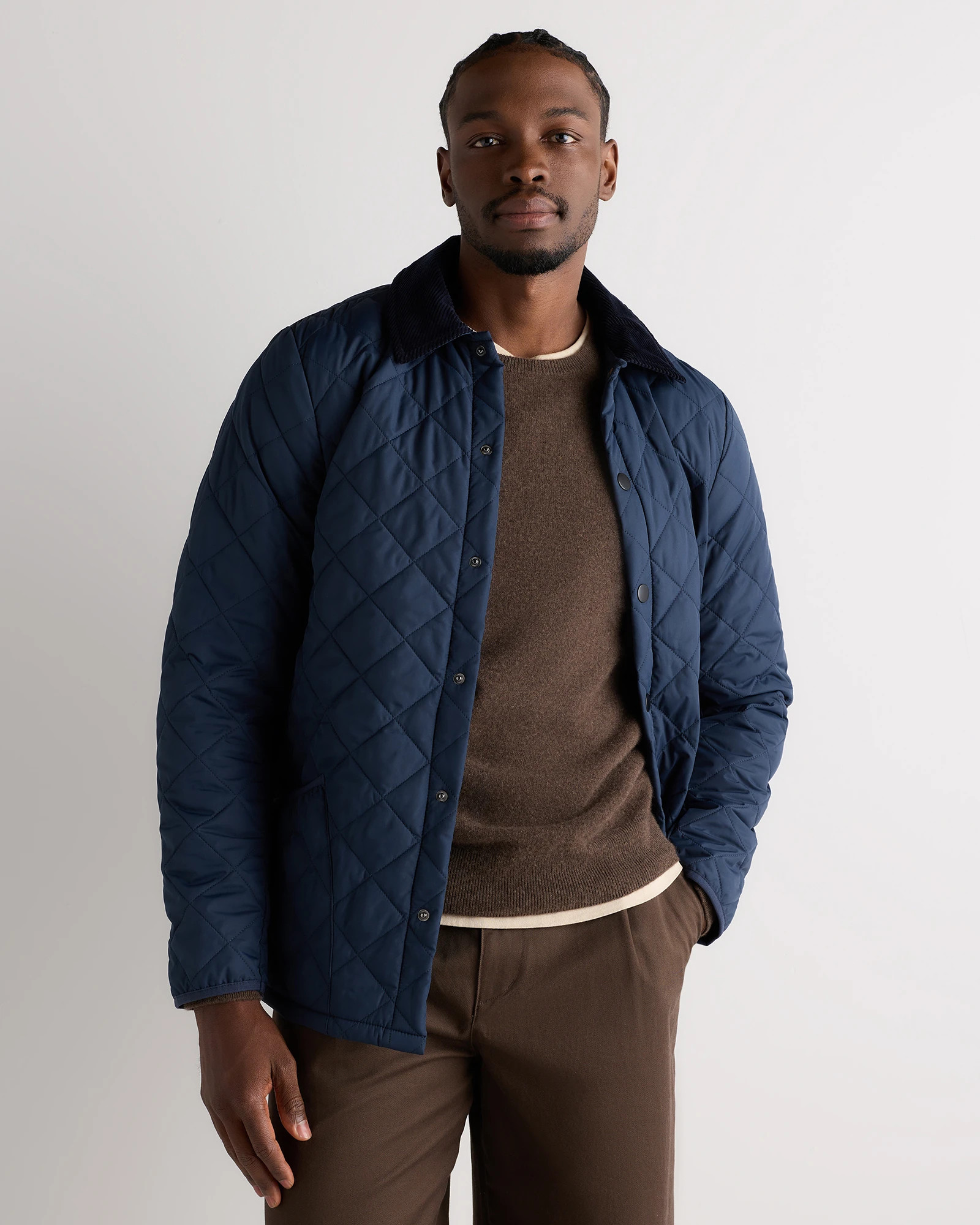 Quince | Men's Featherless Quilted Jacket in Verdant Pine, Size XXL, Nylon | Quince