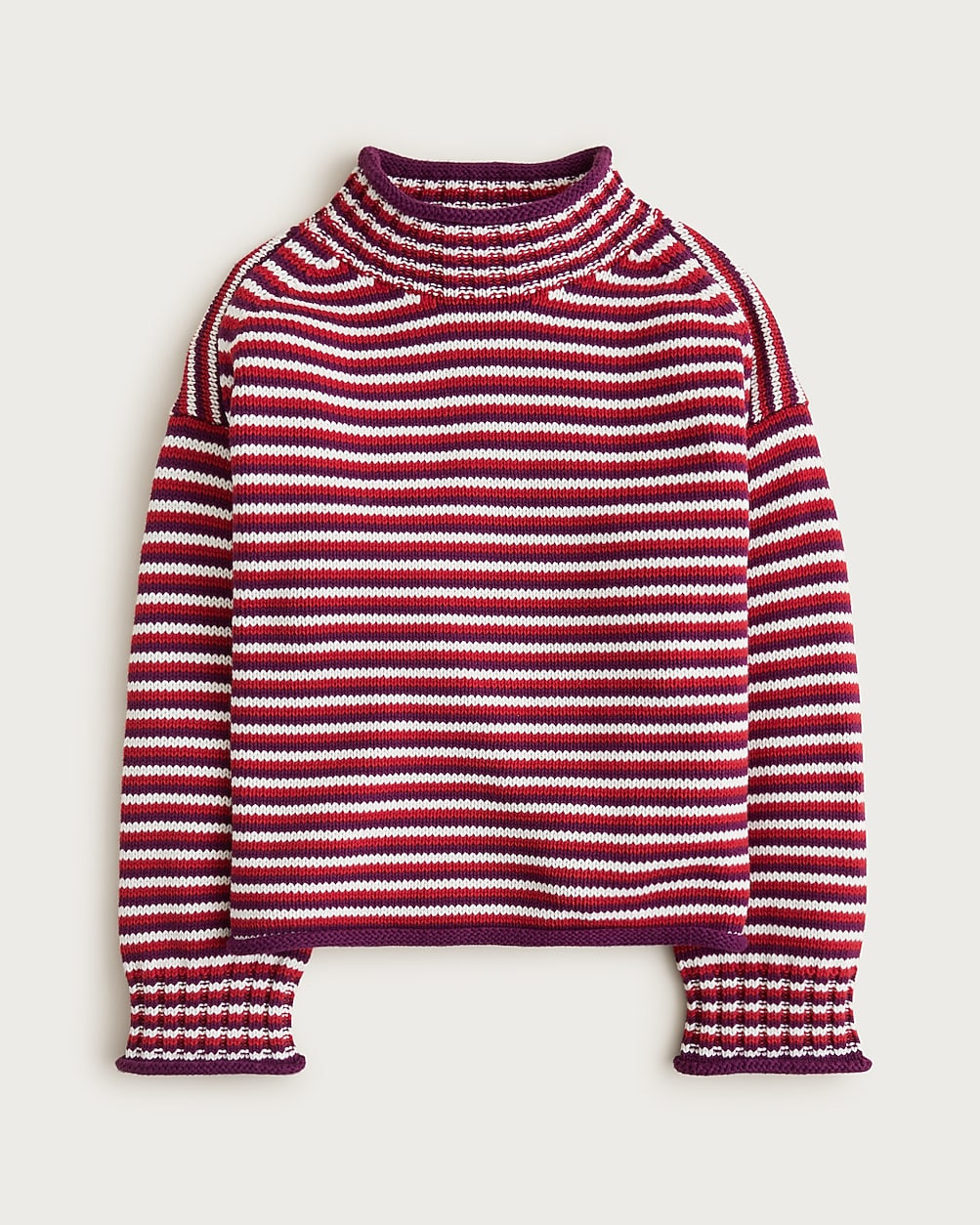 2025 Rollneck™ sweater in stripe | J. Crew US
