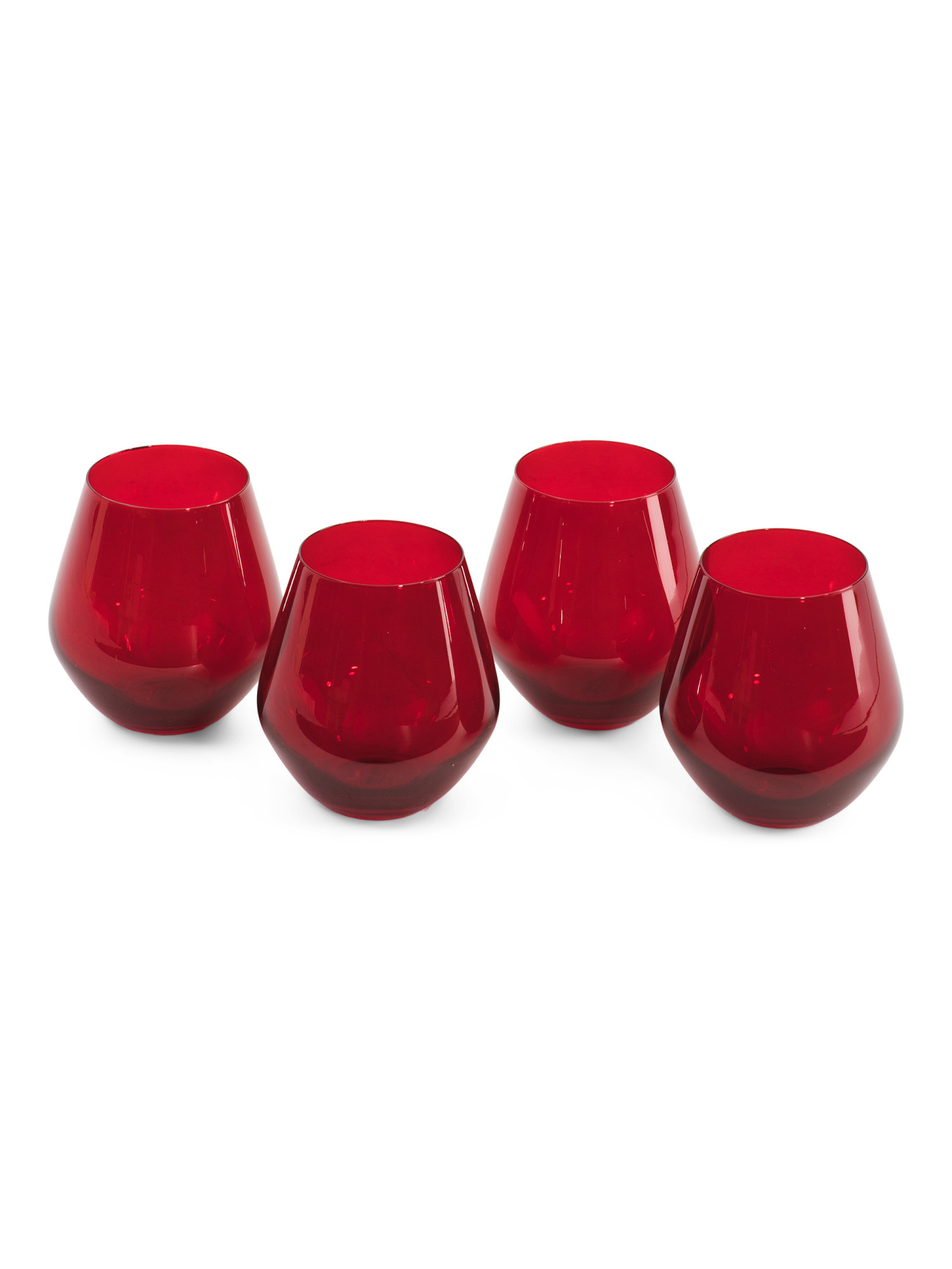 Set Of 4 Meridian Stemless Wine Glasses | Drinkware | Marshalls | Marshalls