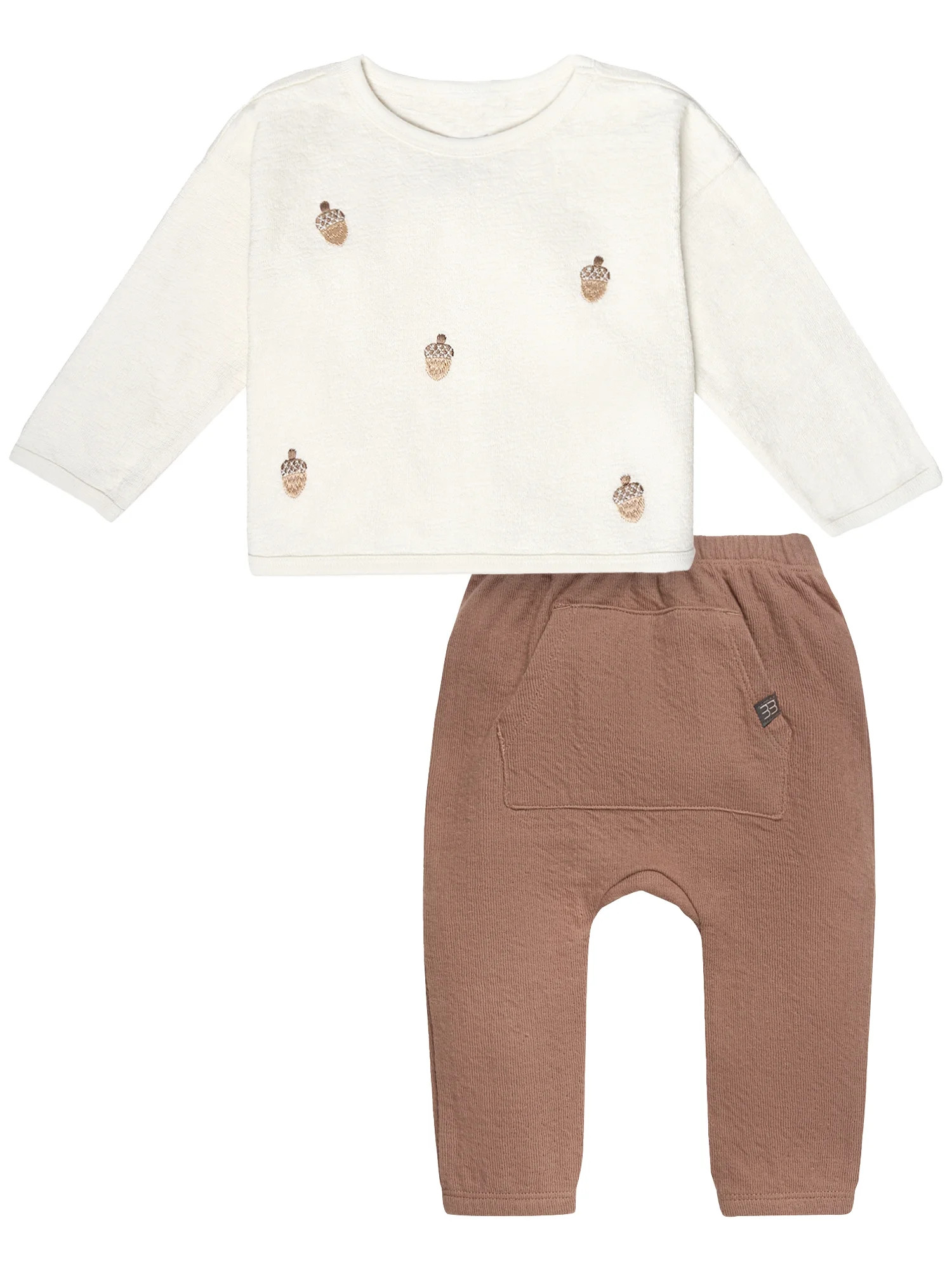 Modern Moments by Gerber Gender Neutral 2-Piece Outfit Sets, Sizes 0/3 Months - 24 Months | Walmart (US)
