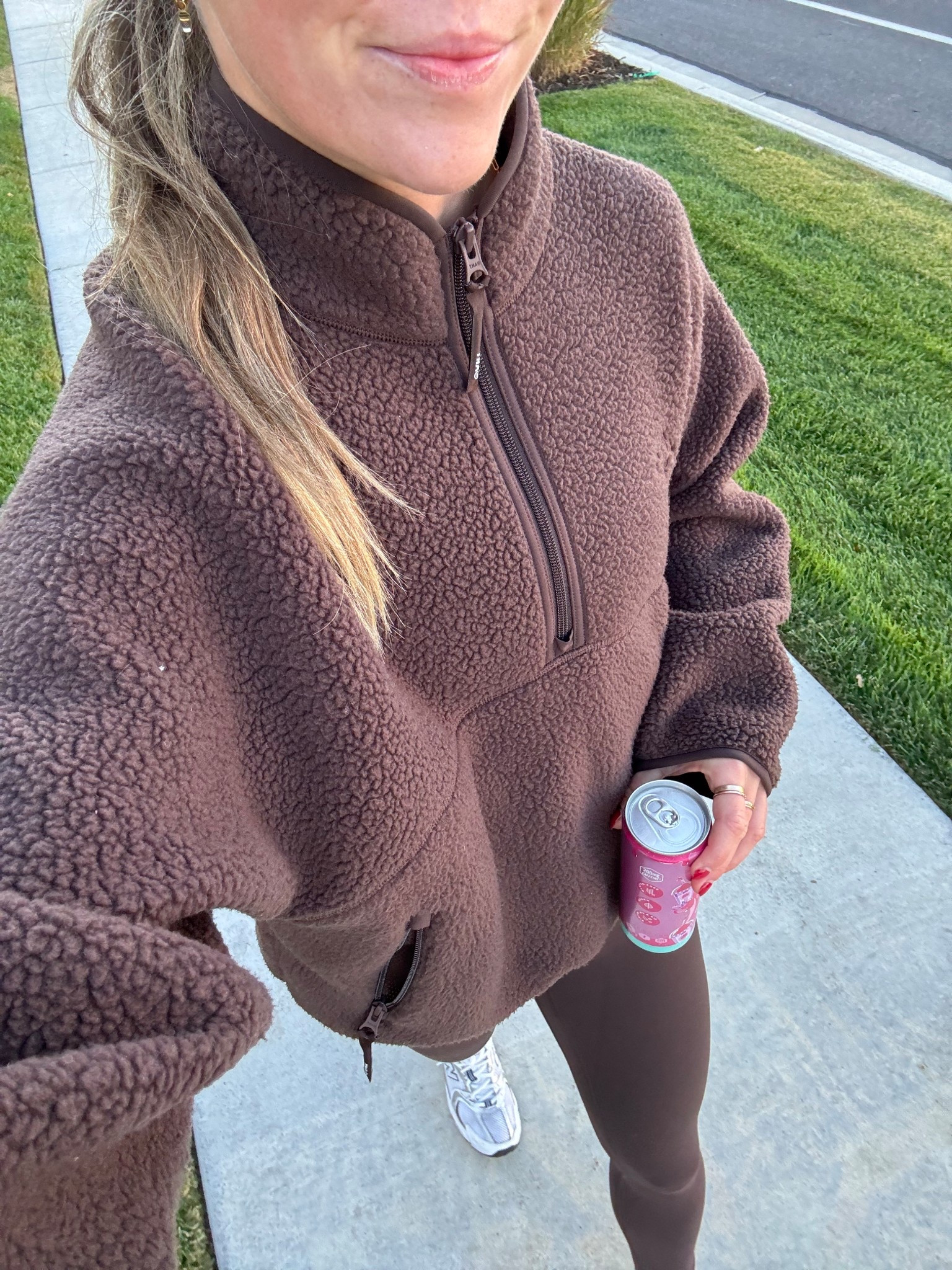 Walk fit! My absolute favorite fleece! The perfect fit + perfect neck height 

Wearing a size M 

#LTKSeasonal #LTKActive