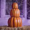 Home Accents Holiday 3-Piece Halloween Classics Stackable Pumpkin Set 26DK00028 | The Home Depot