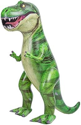 JOYIN 30” T-Rex Dinosaur Inflatable, Tyrannosaurus Rex Inflatable Dinosaur Toy for Pool Party D... | Amazon (US)