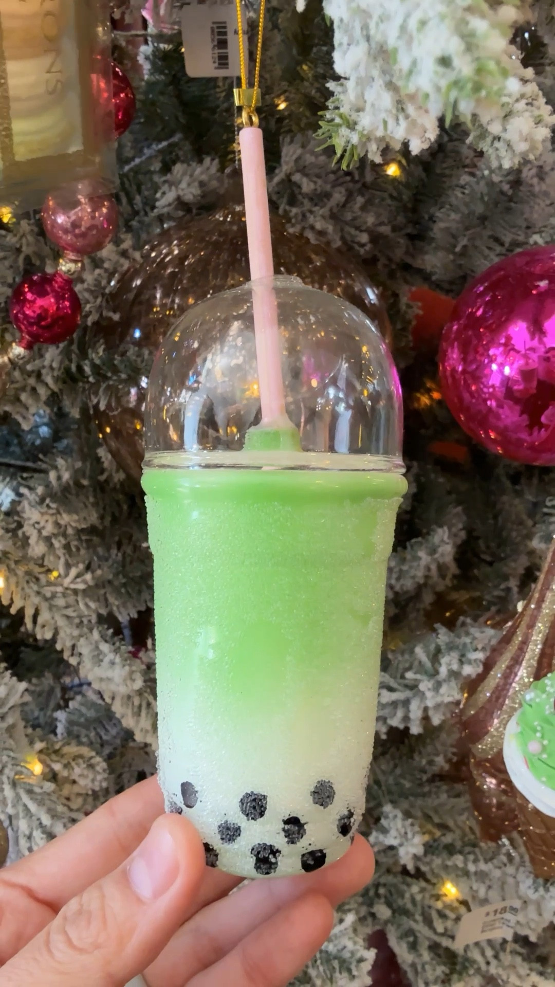 Obsessed with these Bob Tea Christmas Tree Ornaments! 🧋💚✨ The sweetest little festive touches for your tree — whimsical, charming, and perfect for adding personality to your holiday decor. Linked similar ones plus more cute ornaments to make your tree extra fun this season! 🎄#ChristmasDecor #HolidayOrnaments #ChristmasOrnaments

#LTKGiftGuide #LTKHome #LTKHoliday