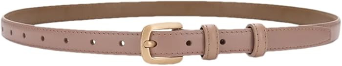 Pulcykp Women Leather Fashion Belt Decorative Jeans Many Colors Belt | Amazon (US)