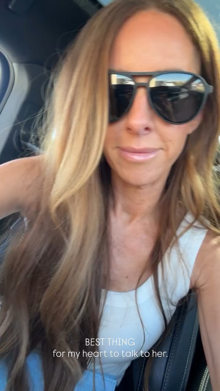 BEST THING
for my heart to talk to her.