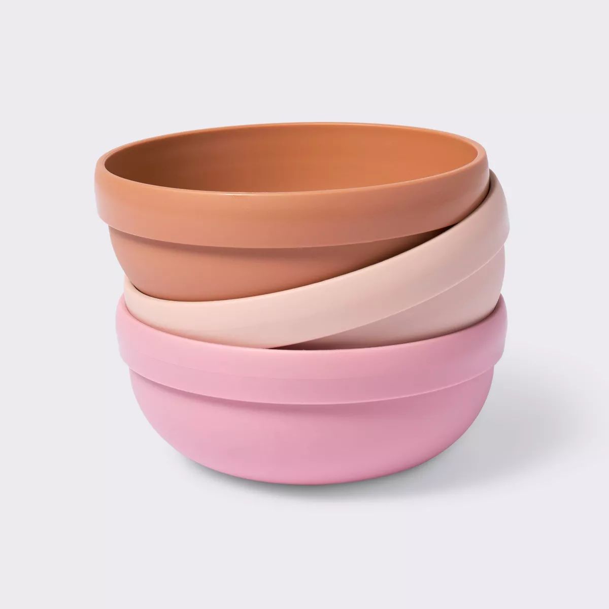 Bowls - 3pk - Rust/Pink - Cloud Island™ | Target