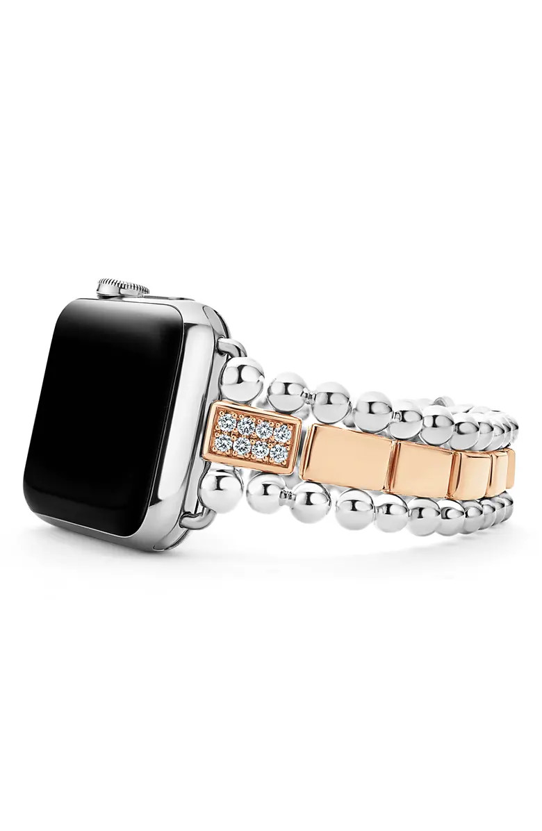 LAGOS Smart Caviar Diamond Apple Watch® Strap | Nordstrom | Nordstrom