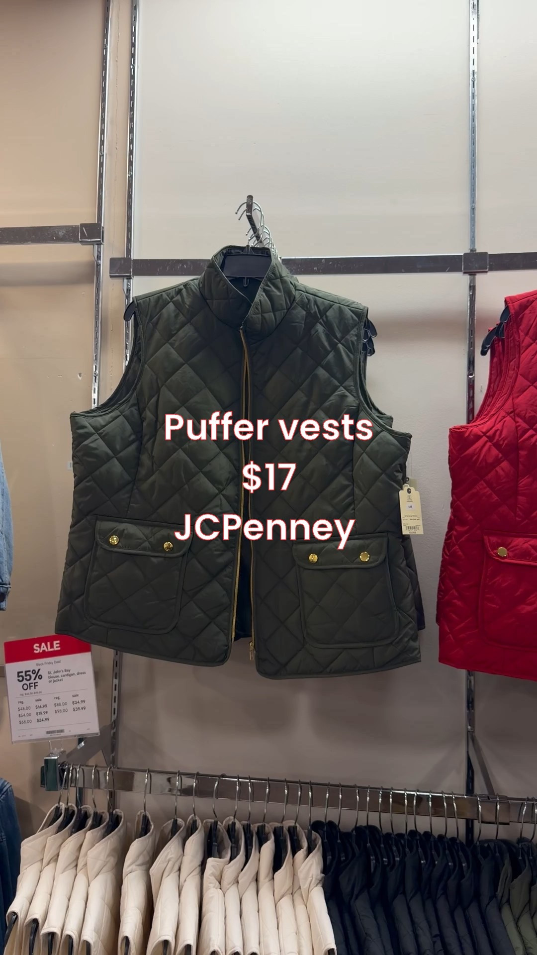 Kicking off cyber Monday with this great deal from JcPenny! $17 puffer vests in several colors and in leopard! Size up one for the perfect fit! 👌🏾 

#LTKSaleAlert #LTKGiftGuide #LTKCyberWeek
