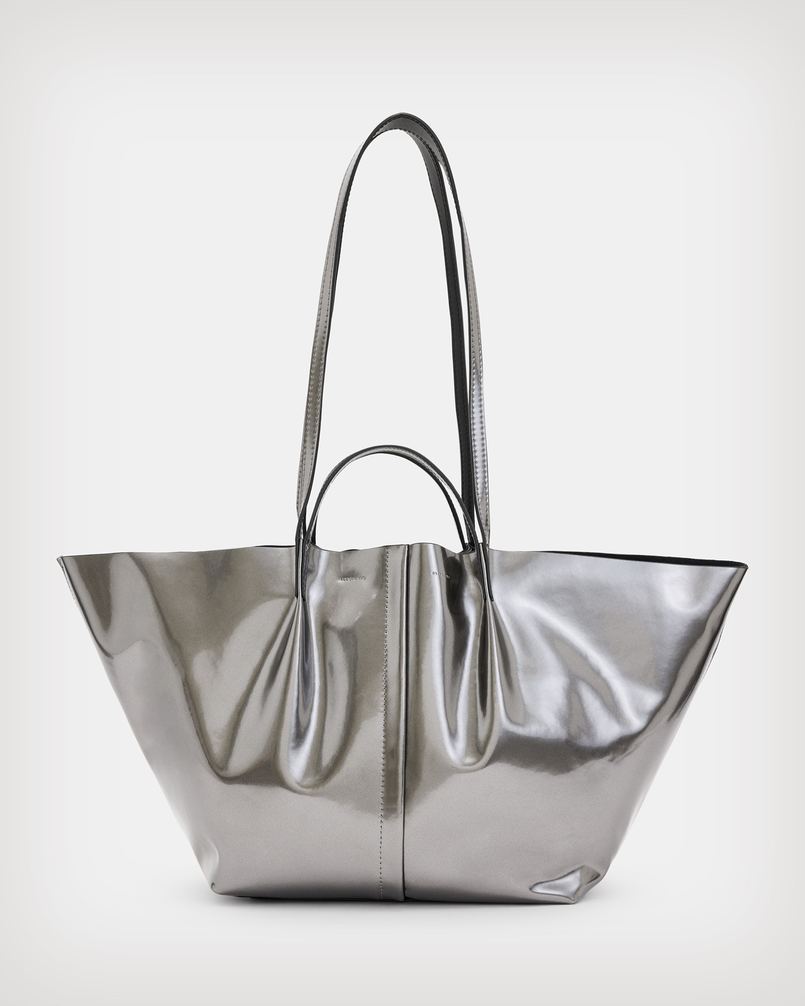 Odette East West Leather Tote Bag | AllSaints US