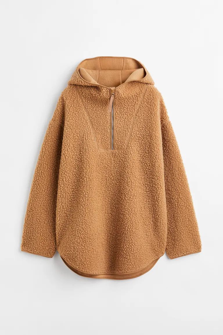 Oversized Fleece Hoodie | H&M (US + CA)