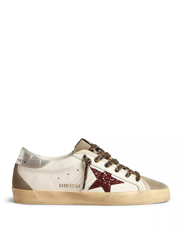 Women's Superstar Glitter Star Low Top Sneakers | Bloomingdale's (US)