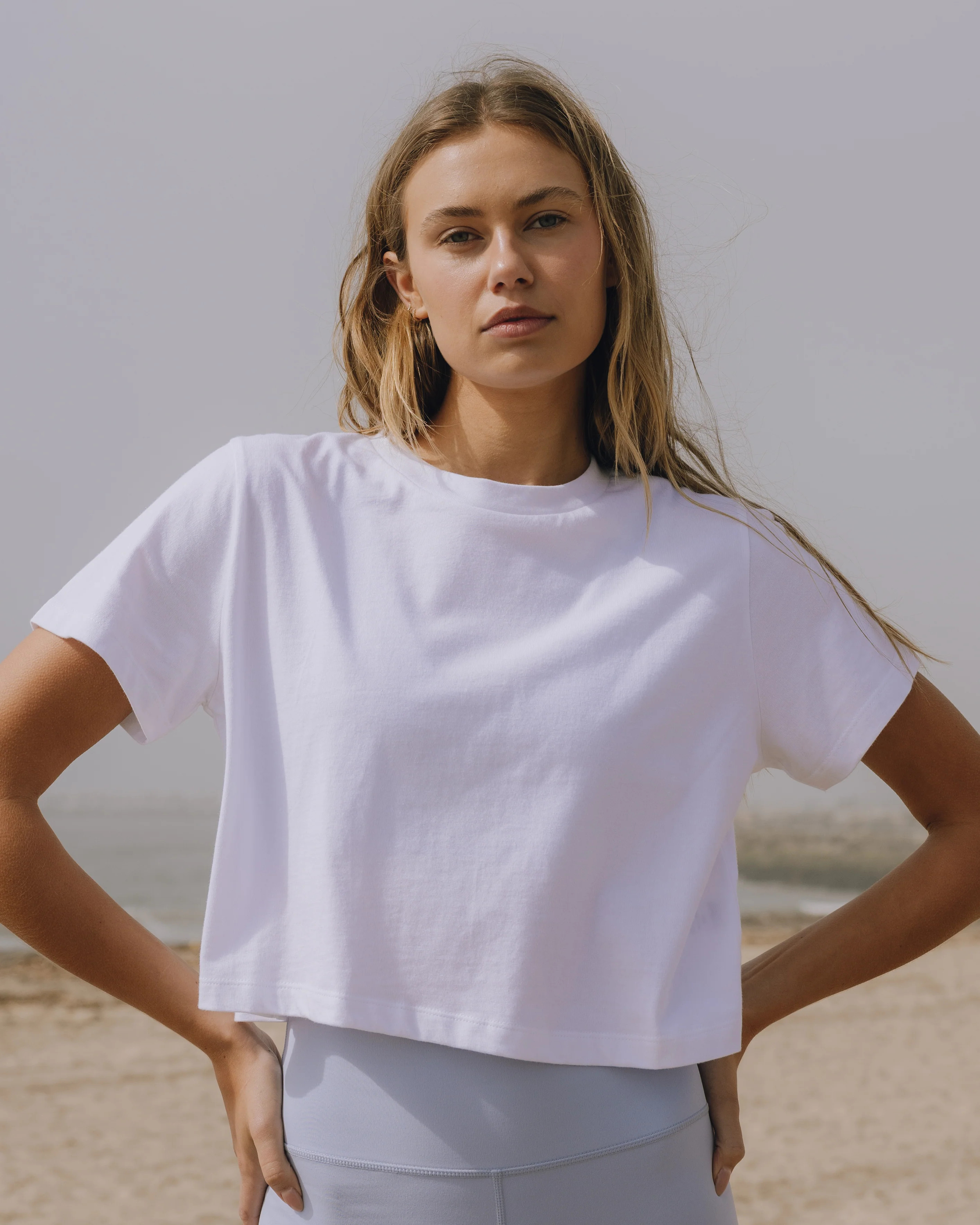 Tucker Tee - White | Daily Drills