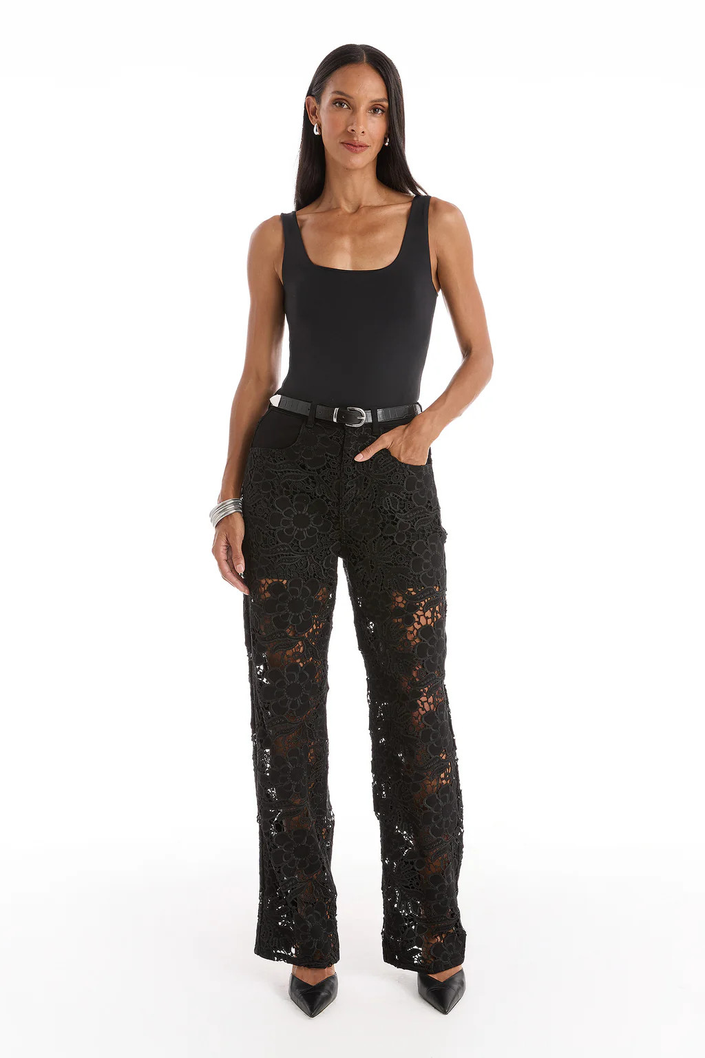 Celeste High Rise Jean - Black | The Noli Shop