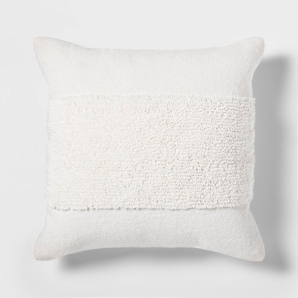 Modern Tufted Square Throw Pillow - Project 62™ | Target