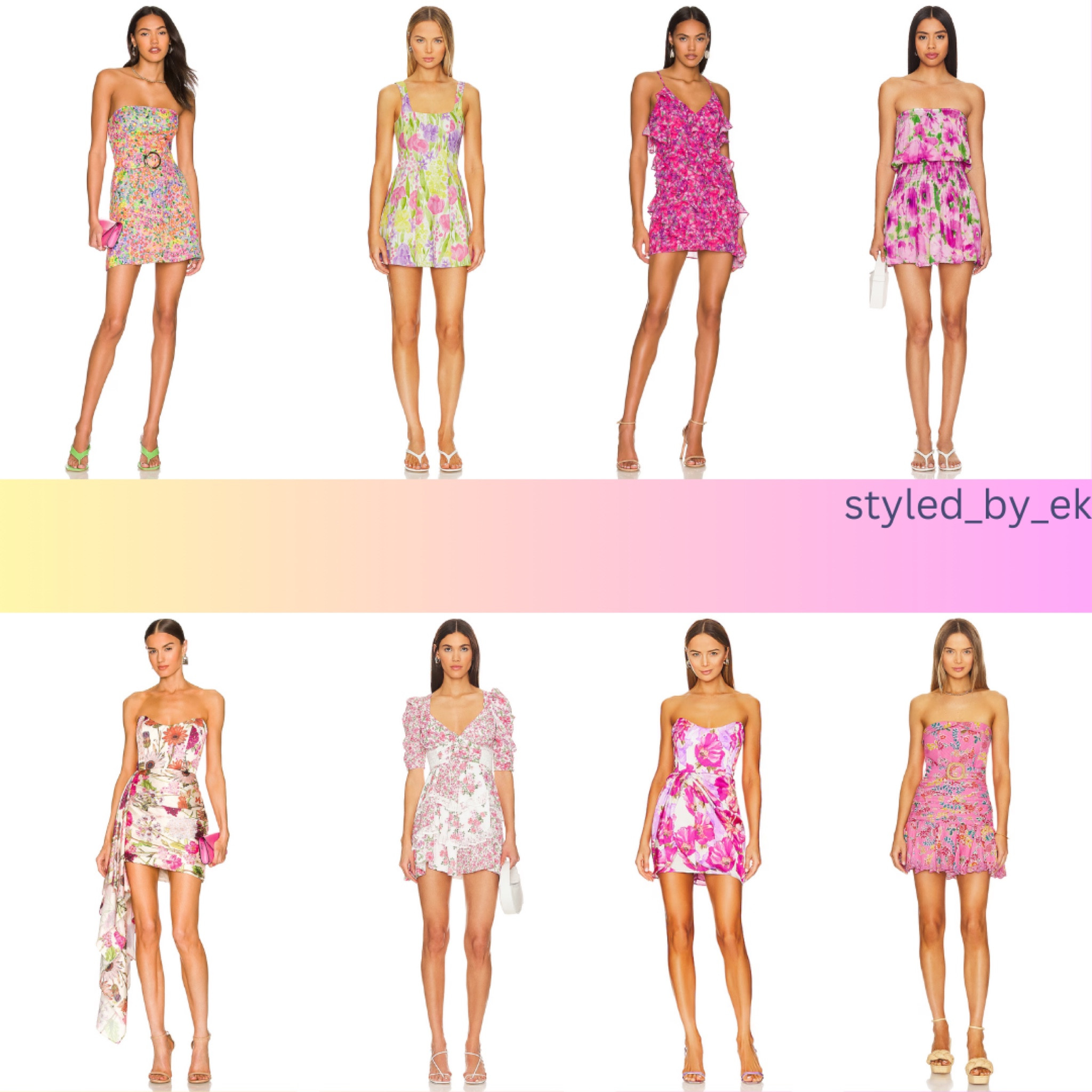 Spring is here! 🌸 cannot go wrong with florals this season!!! Here’s some amazing spring dresses from revolve 🩷

#LTKSeasonal