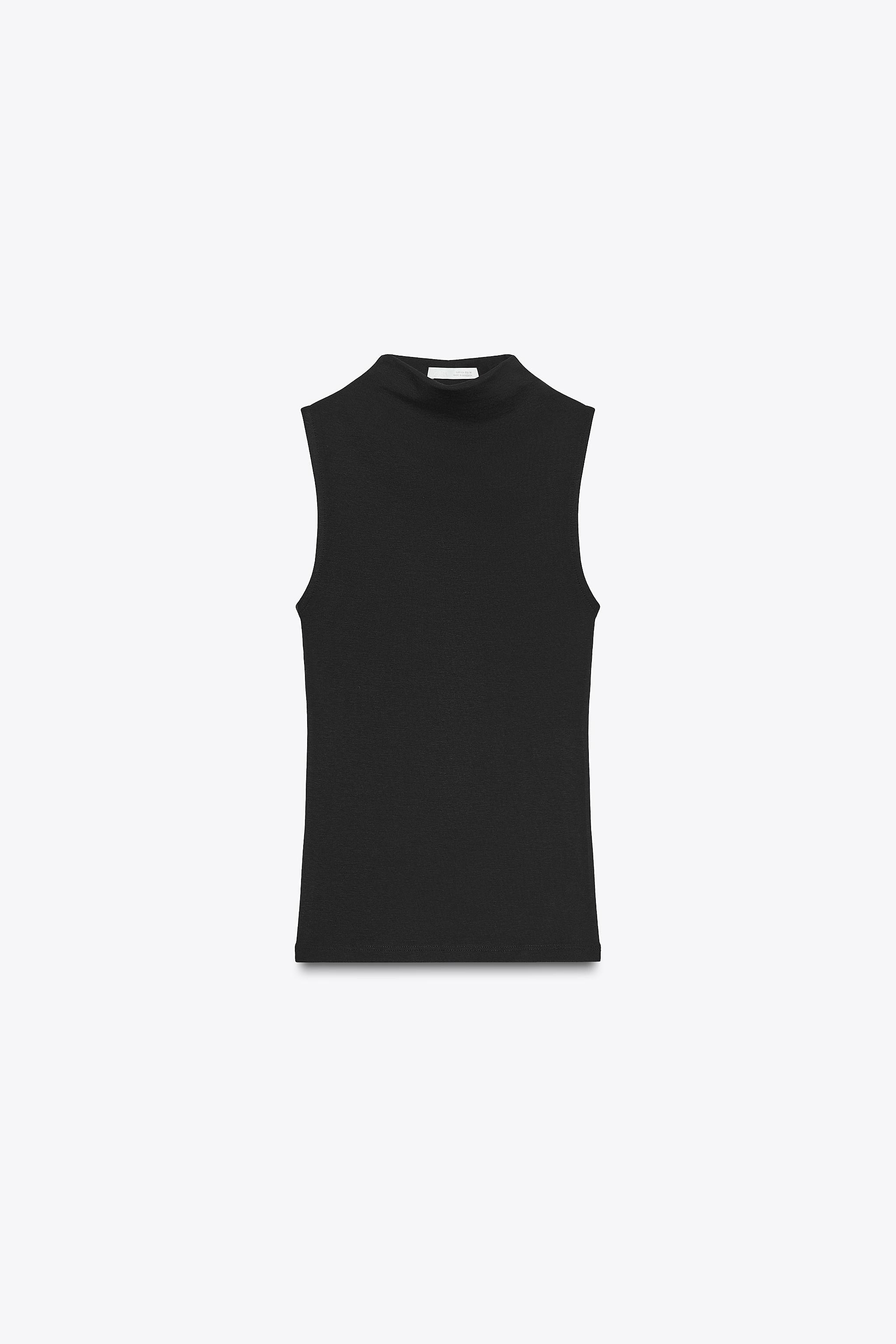 COTTON MODAL TOP | Zara UK