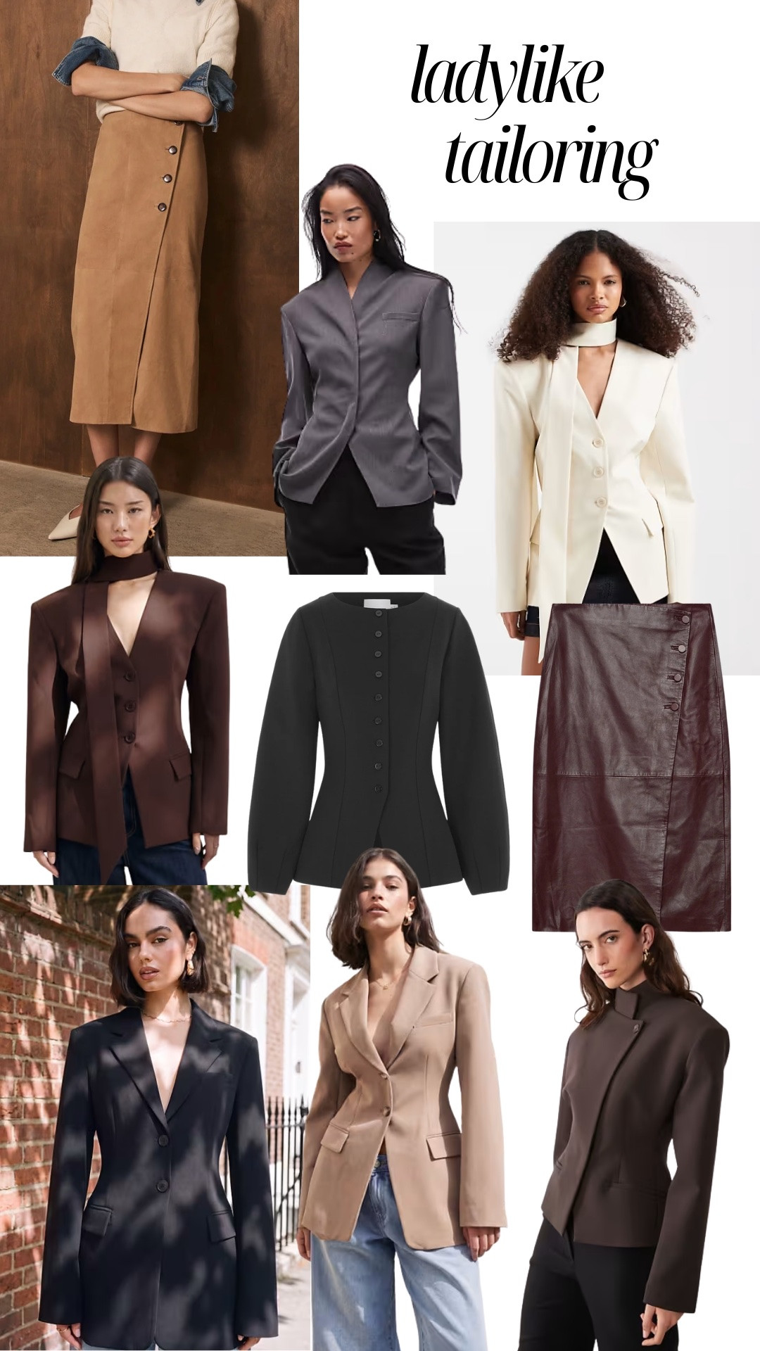 Autumn Trends 🍂 Ladylike Tailoring and Corporate Core workwear, blazers, suits and skirts

#LTKFashionMonth #LTKautumn #LTKworkwear