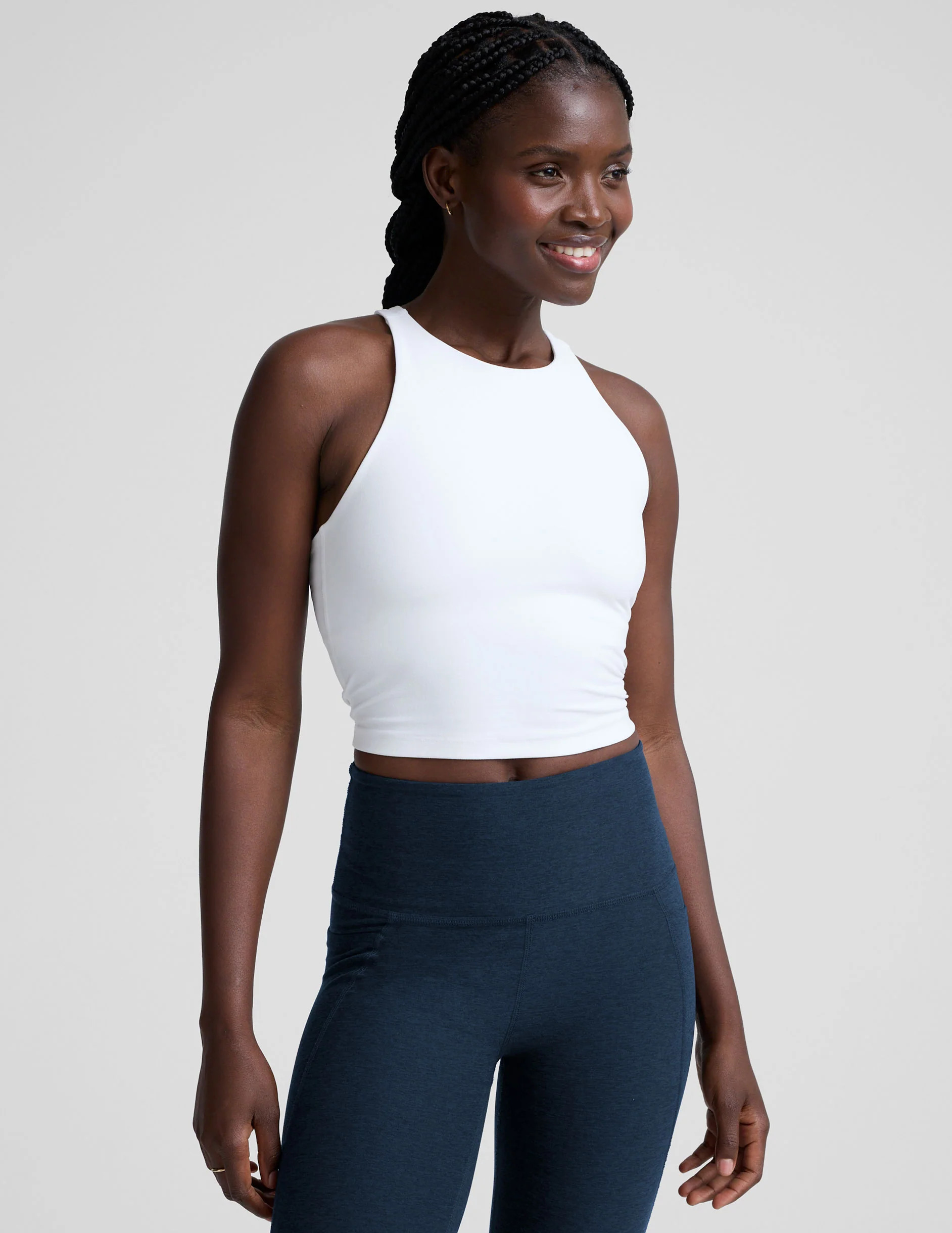 Spacedye Refocus Cropped Tank | Beyond Yoga | Beyond Yoga
