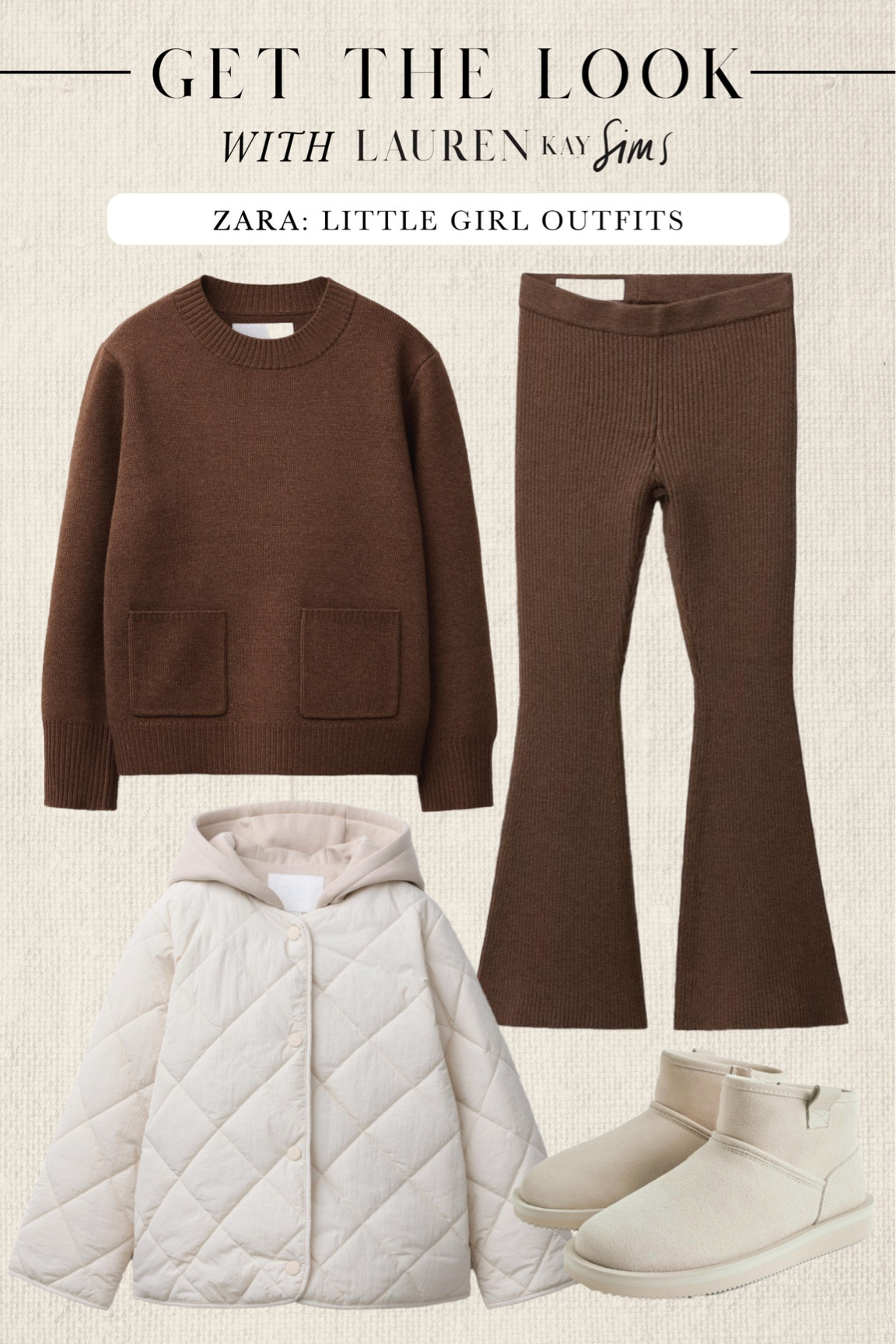 Zara little girl outfits 🤎

#LTKKids