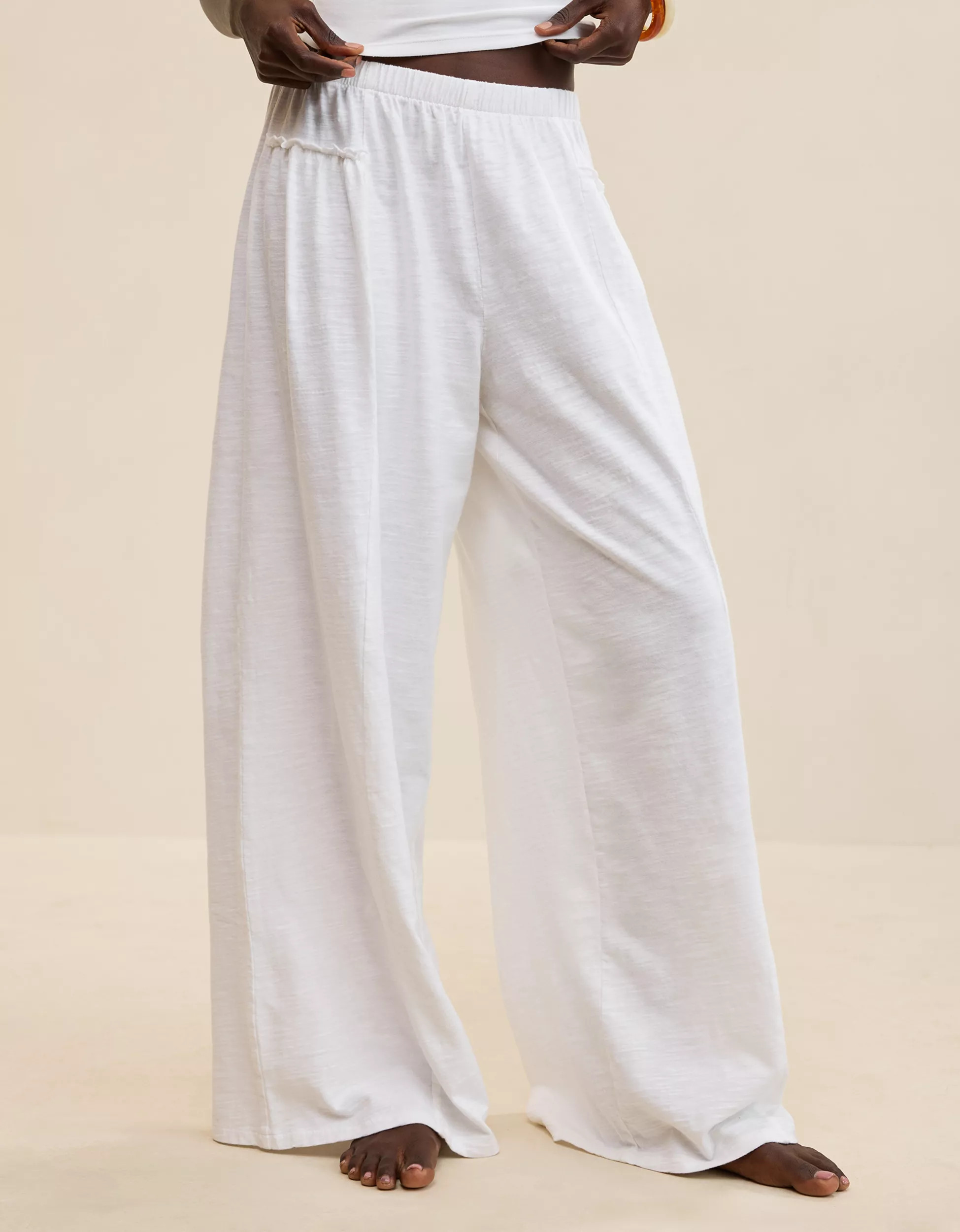 Aerie Happiest Wide Leg Pant | Aerie