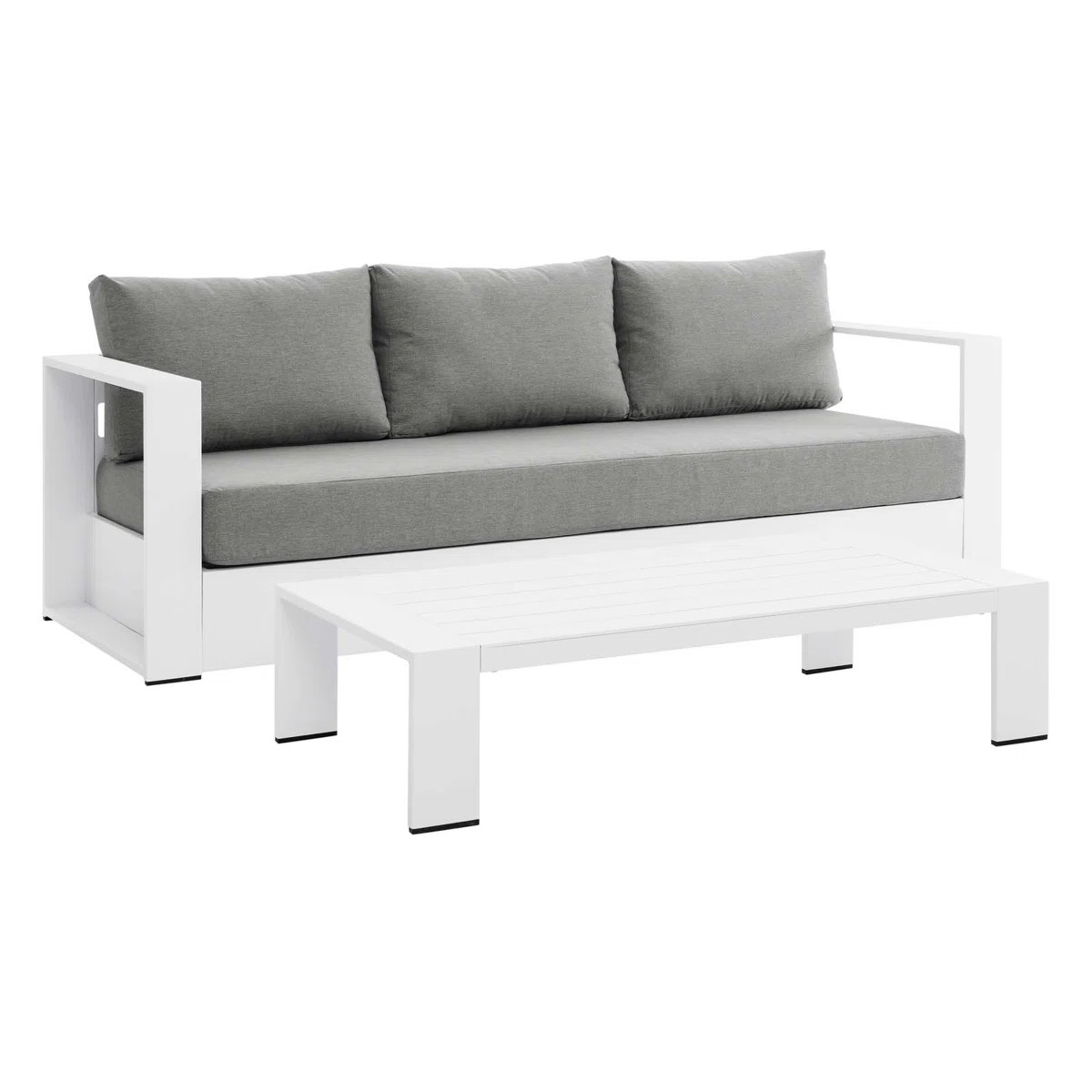 Modway Tahoe Outdoor Patio Powder-Coated Aluminum 2-Piece Set & Reviews | Wayfair | Wayfair North America