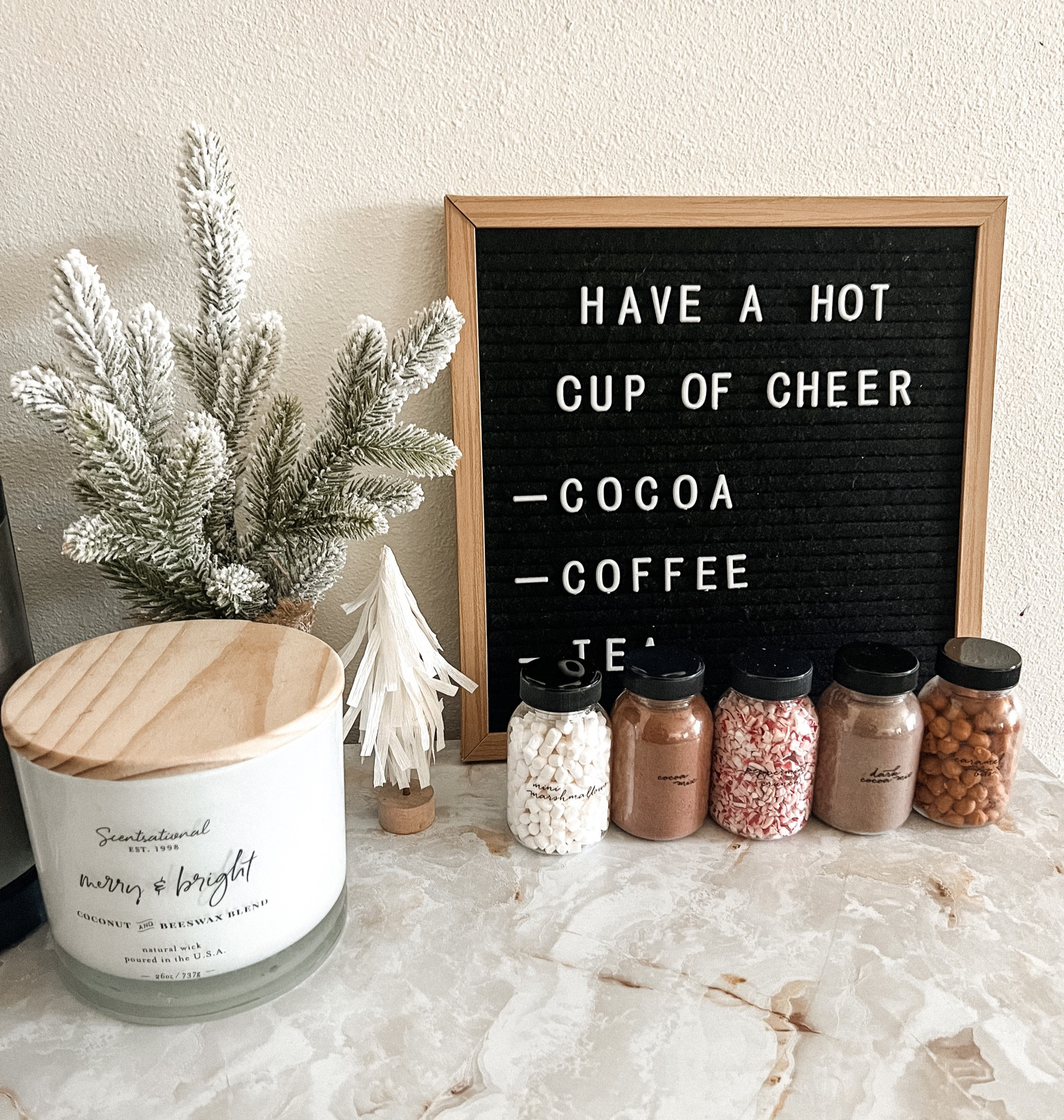 I found the easiest way to make a hot cocoa bar! These pre-filled cocoa bar jars are just what I needed to jazz up my drink space for this holiday season! 

#LTKHoliday #LTKSeasonal #LTKhome