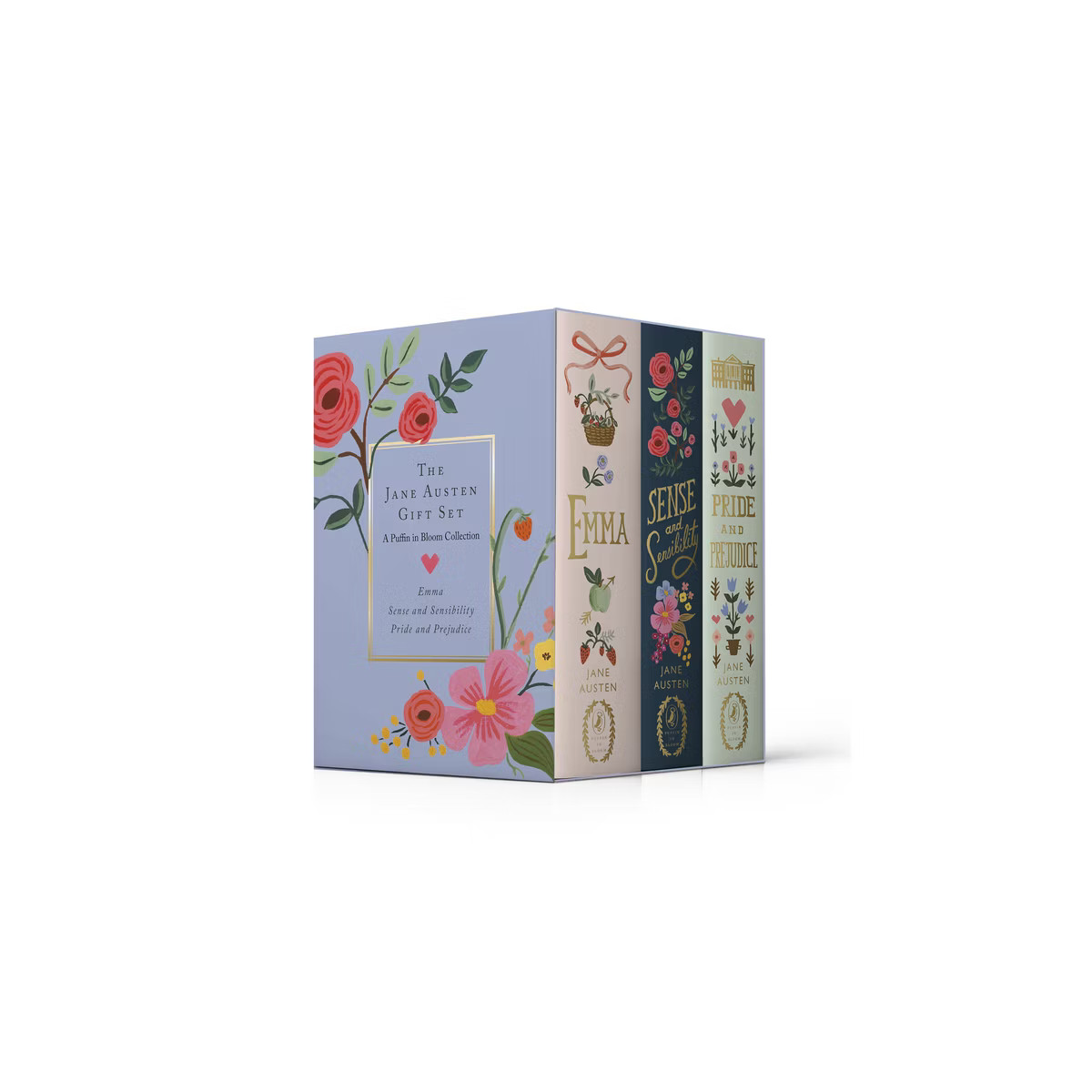 The Jane Austen Gift Set: A Puffin in Bloom 3-Book Collection - (Mixed Media Product) | Target