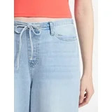 No Boundaries Mini Waist Wide Leg Pants, 31" Inseam, Women's XXS-XXL | Walmart (US)