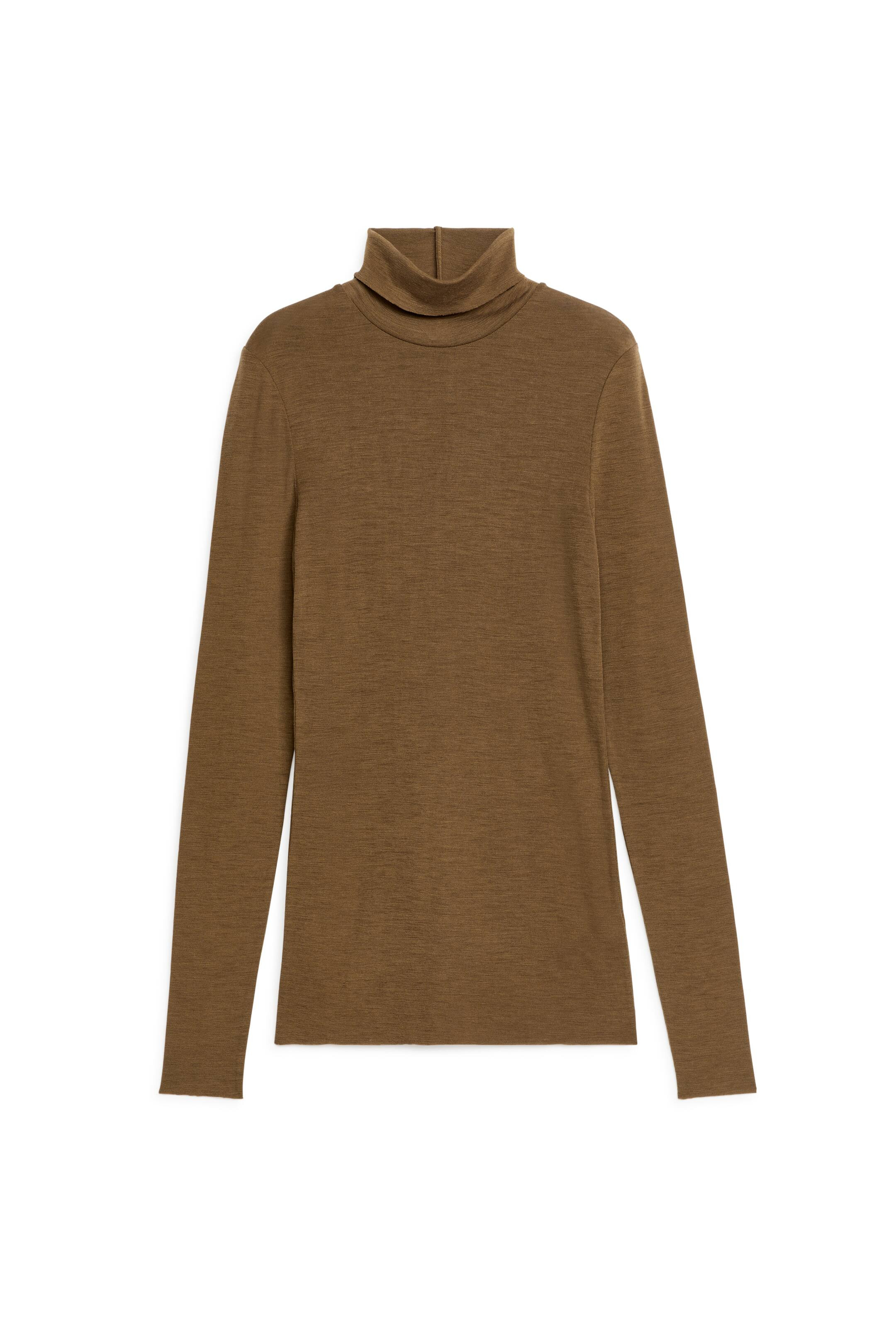 Rollkragenoberteil aus Wolle | H&M (DE, AT, CH, NL, FI)