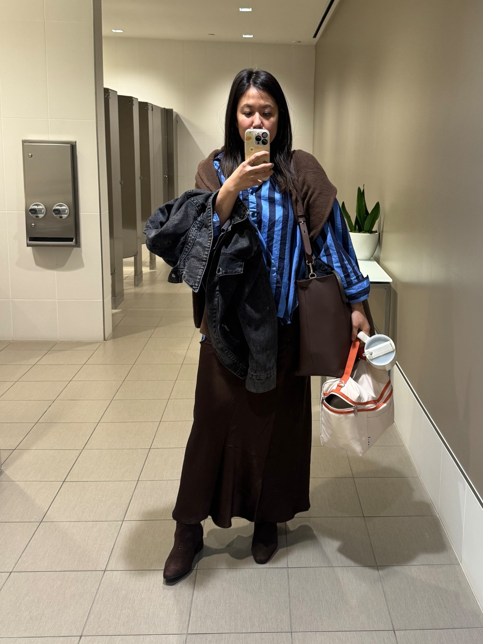 navy and brown forever 

size M skirt
Size XS top
sweater size M

#LTKootd #LTKgrwm #LTKdayinmylife