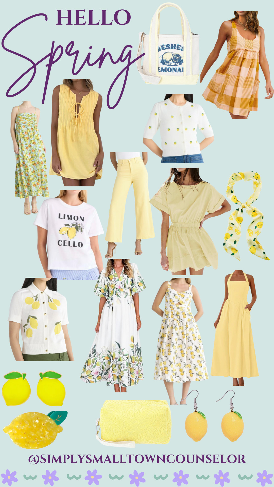 Lemons & butter yellow trending for Spring!! 

 #LTKSeasonal #LTKFindsUnder50 #LTKStyleTip