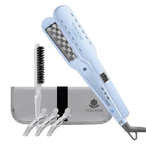 Voloom Classic 1-½” Inch Professional Volumizing Ceramic Hair Iron | for Thicker Hair or Large... | Amazon (US)