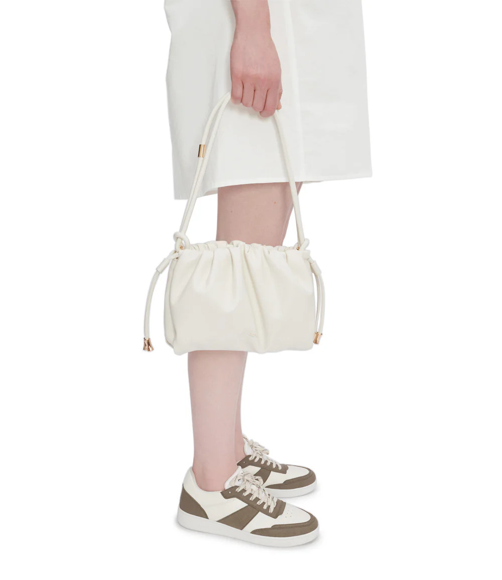 Ninon Shoulder Mini bag | Crinkled recycled leather-like material | A.P.C. Accessories | A.P.C. US