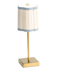 15x5.5 Led Rechargeable Touch Lamp With Fluted Shade | Lighting | Marshalls | Marshalls