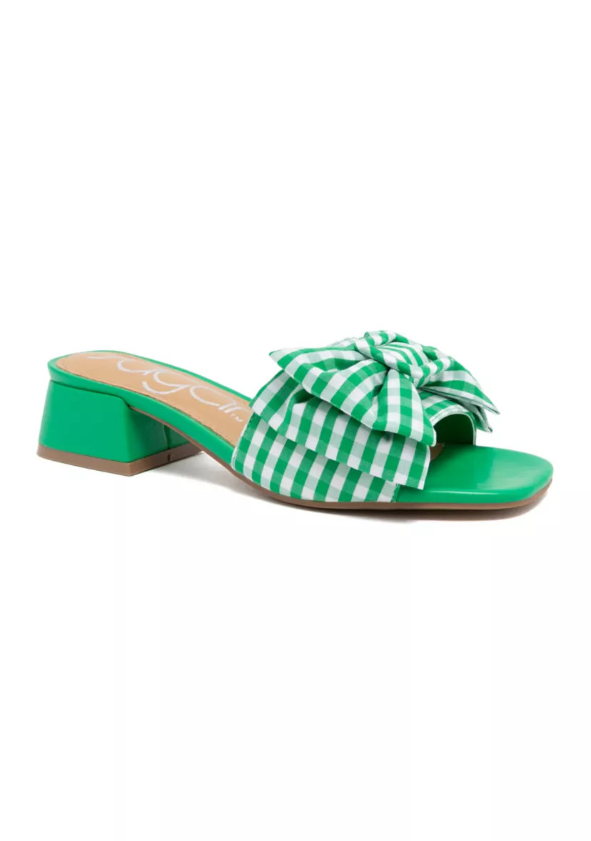 Uno Bow Mule Sandals | Belk