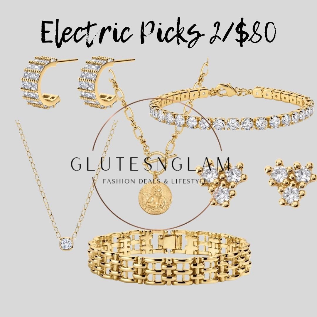 Electric Picks jewelry is on sale 2/$80!! Great stocking stuffers, gifts for her, jewelry gifts for her, electric picks  

#LTKHoliday #LTKGiftGuide #LTKSaleAlert