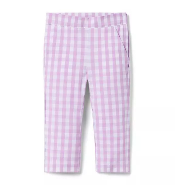 Gingham Canvas Pant | Janie and Jack