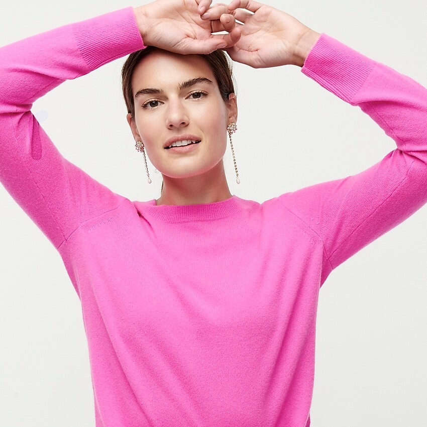 Cashmere crewneck sweater | J. Crew US