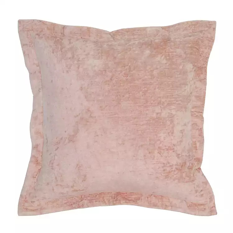 Velvet Pink Pillow, 22 in. | Kirkland's Home