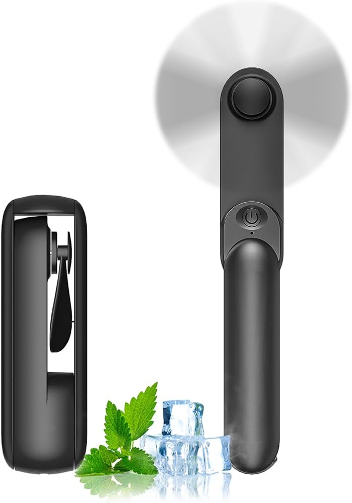 Portable Handheld Fan, 2 IN 1 Mini Hand Fan, Battery Operated [8-15 Working Hours], USB Rechargea... | Amazon (US)