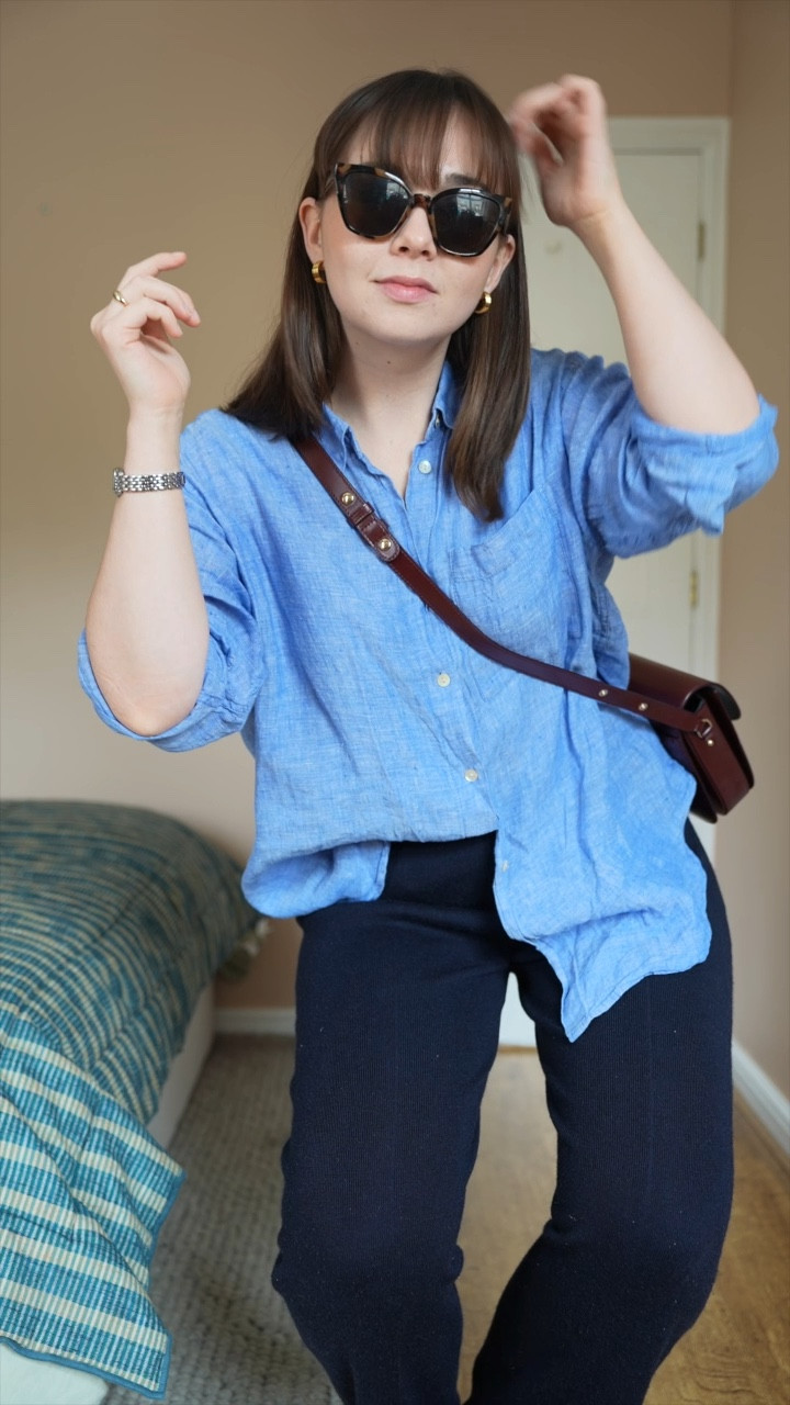 Blue and Burgundy Look 

Shirt - Size 14
Trousers - Size L

#LTKmidsize #LTKVideo #LTKfindsunder50