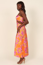 Orchid Dress - Orange | Petal & Pup (US)