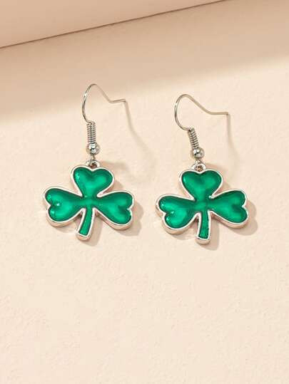 Clover Drop Earrings SKU: sj2301037752522558(13 Reviews)$1.90$1.81Join for an Exclusive 5% OFFAdd... | SHEIN