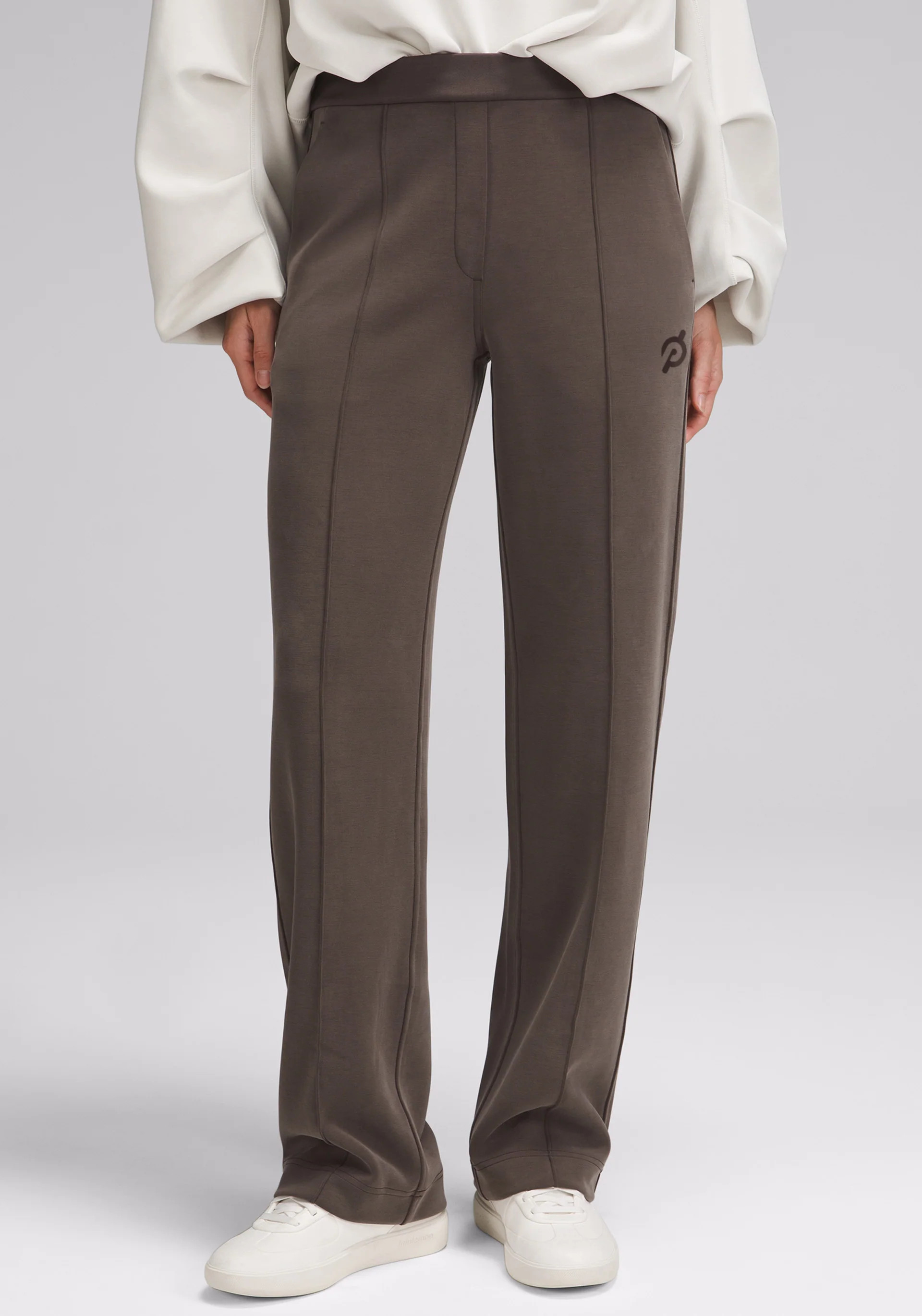 Peloton X Lululemon Women's Softstreme Pintuck Mid-Rise Pant| Regular in Multi - Cycling Performance Apparel | Peloton Apparel