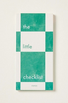 Papier The Little Checklist Daily Productivity List Pad | Anthropologie (US)