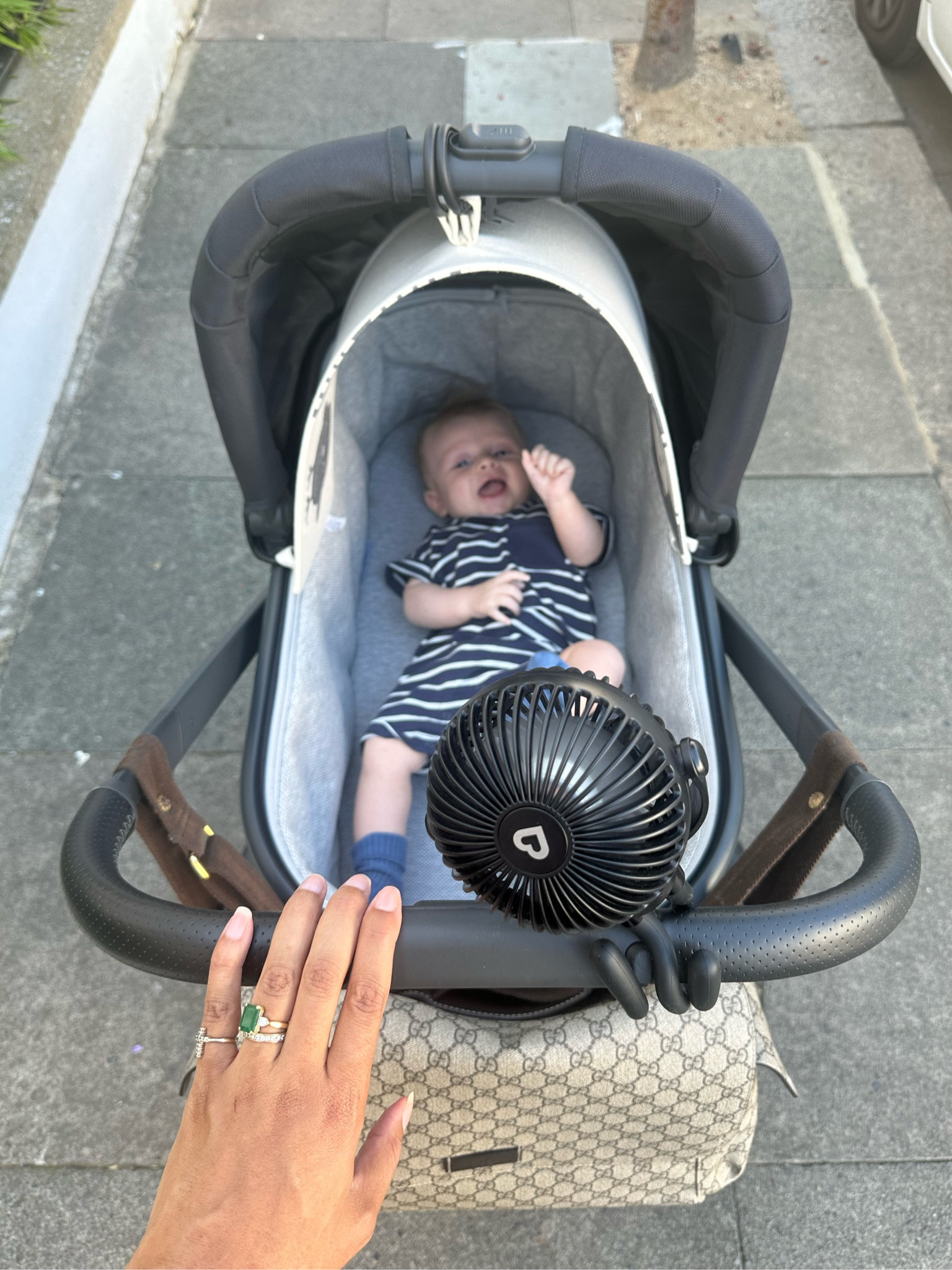 This pram fan has been the ultimate summer hack- for me more than for my baby 😅

#LTKuk #LTKbaby #LTKsummer