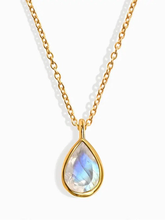 Moon Magic Moonstone Necklace - Hidden Heart | Poshmark
